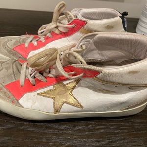 100% authentic Golden Goose sneakers . Size 8 1/2.  See pictures for details .